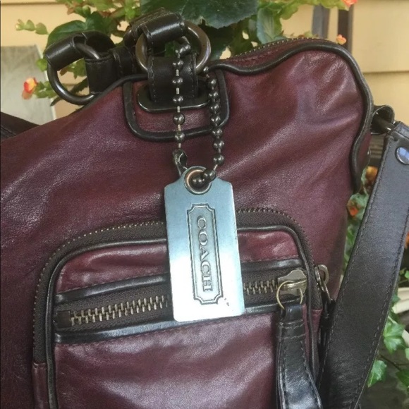 Coach Limited Edition Cambridge Eggplant Shoulder - Picture 4 of 8